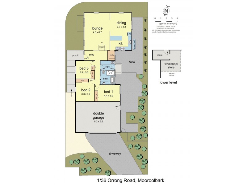 1/36 Orrong Road, Mooroolbark VIC 3138 Floorplan
