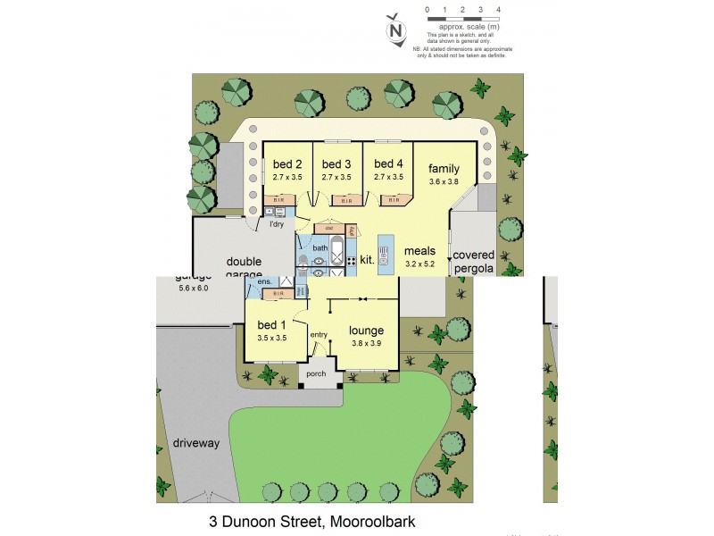 3 Dunoon Street, Mooroolbark VIC 3138 Floorplan