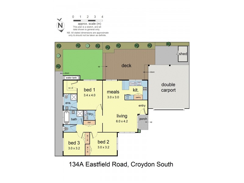 134A Eastfield Road, Croydon South VIC 3136 Floorplan