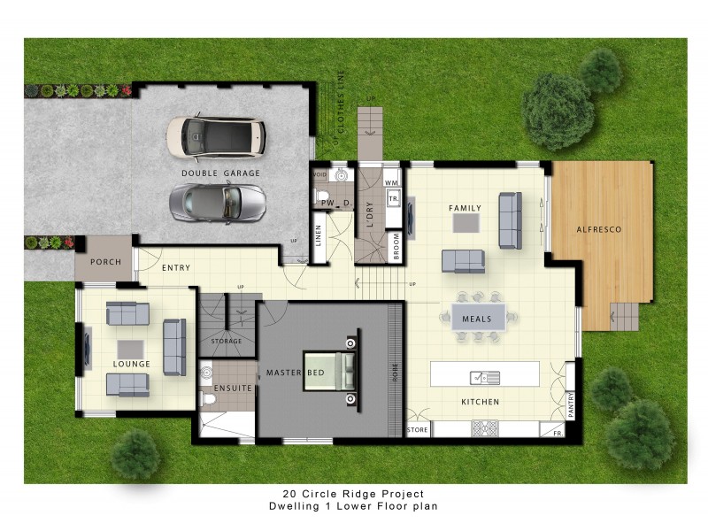 20 Circle Ridge, Chirnside Park VIC 3116 Floorplan