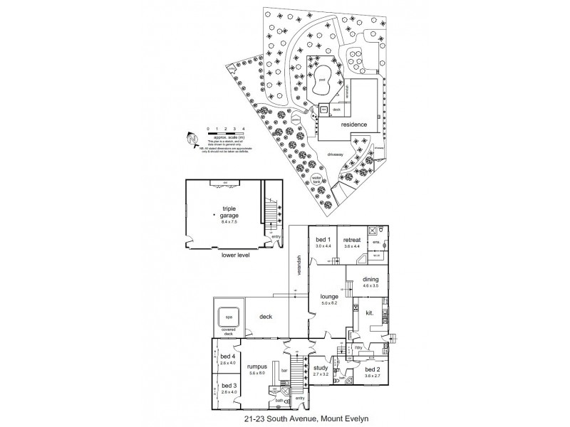 21-23 South Avenue, Mount Evelyn VIC 3796 Floorplan