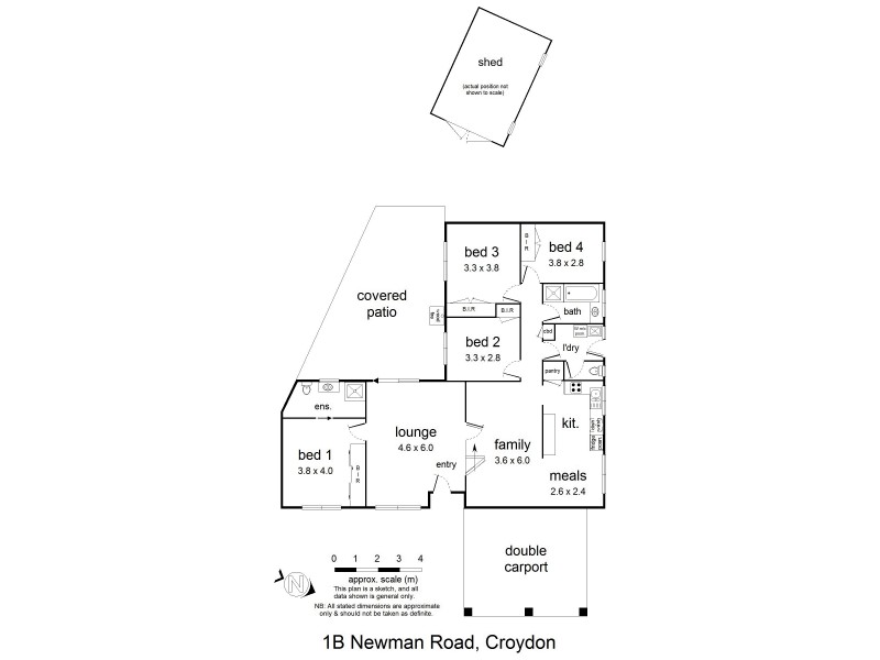 1B Newman Road, Croydon VIC 3136 Floorplan