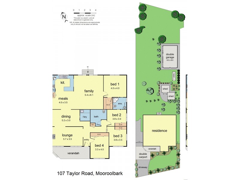 107 Taylor Road, Mooroolbark VIC 3138 Floorplan