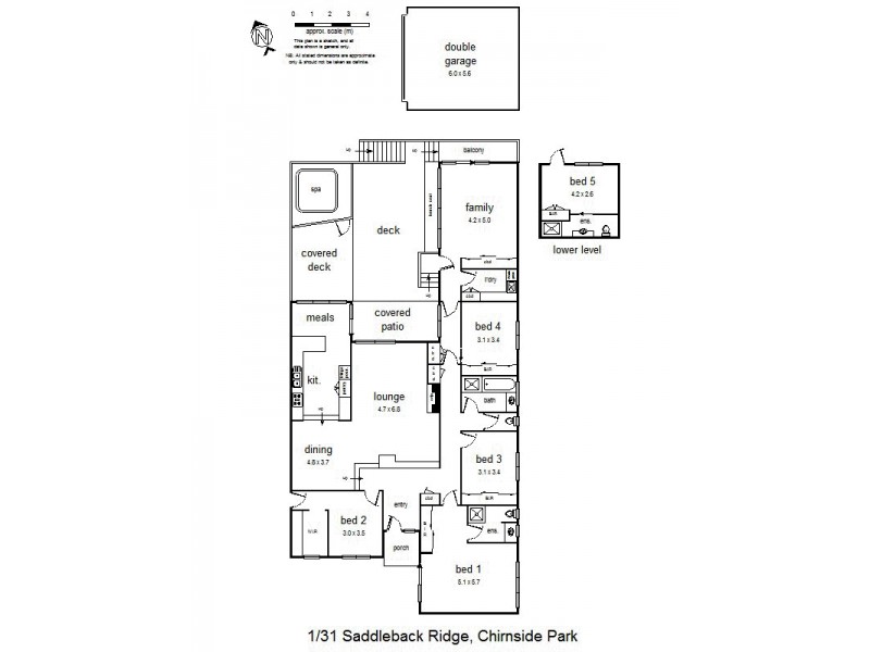 1/31 Saddleback Ridge, Chirnside Park VIC 3116 Floorplan