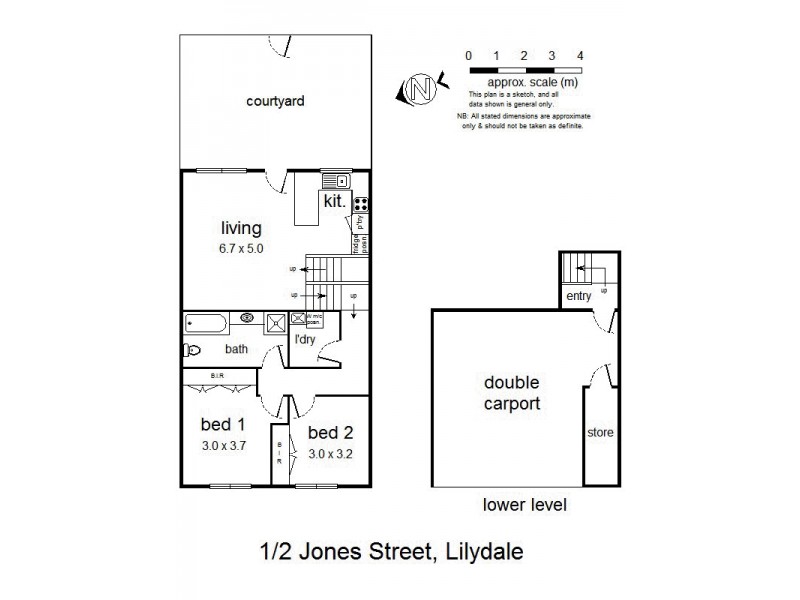 1/2 Jones Street, Lilydale VIC 3140 Floorplan