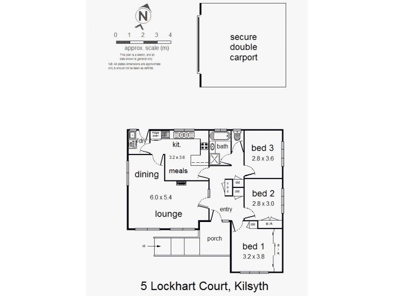5 Lockhart Court, Kilsyth VIC 3137 Floorplan