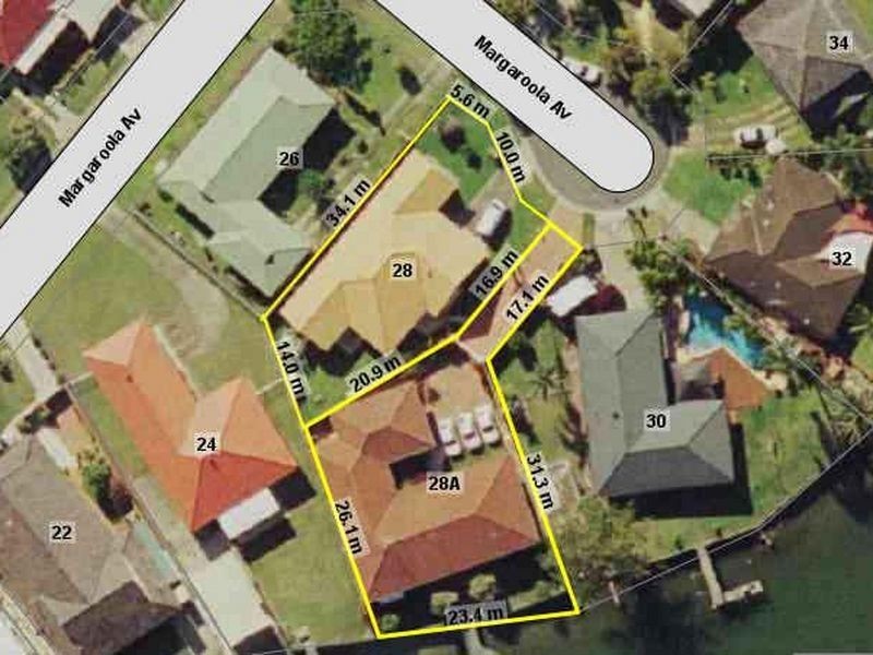28 & 28A Margaroola Avenue, Biggera Waters QLD 4216