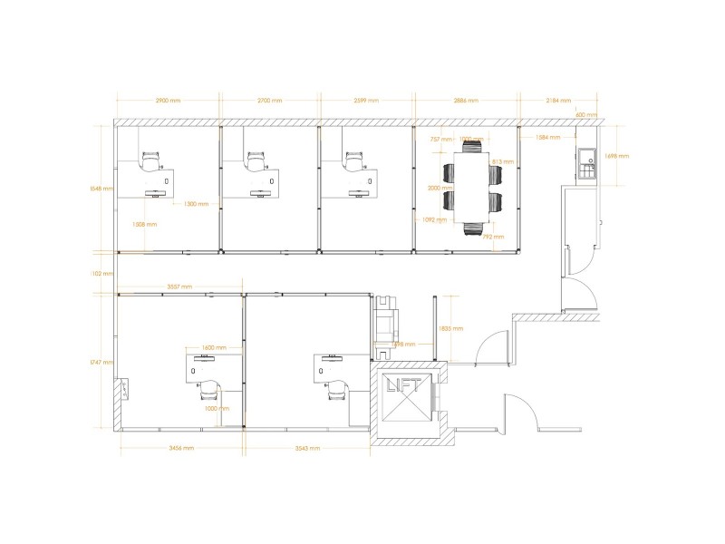 Serviced Offices/64 Frank Street, Labrador QLD 4215 Floorplan