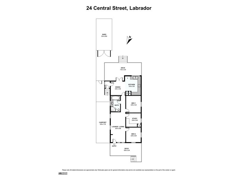 24 Central Street, Labrador QLD 4215 Floorplan