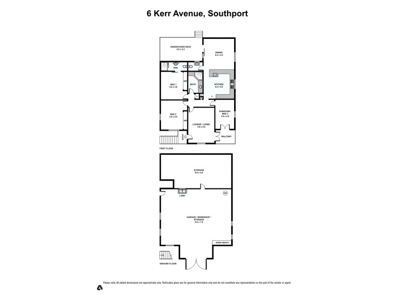6 Kerr Avenue, Southport QLD 4215 Floorplan