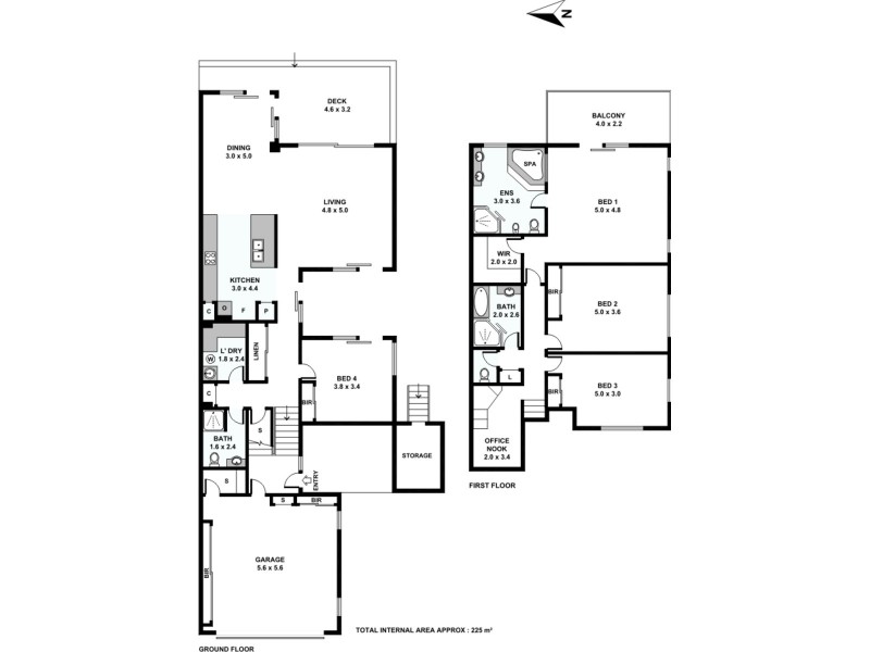 2/463 Pine Ridge Road, Runaway Bay QLD 4216 Floorplan