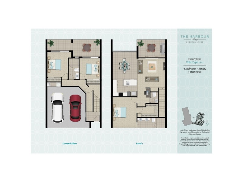 55/3028 The Boulevarde, Carrara QLD 4211 Floorplan
