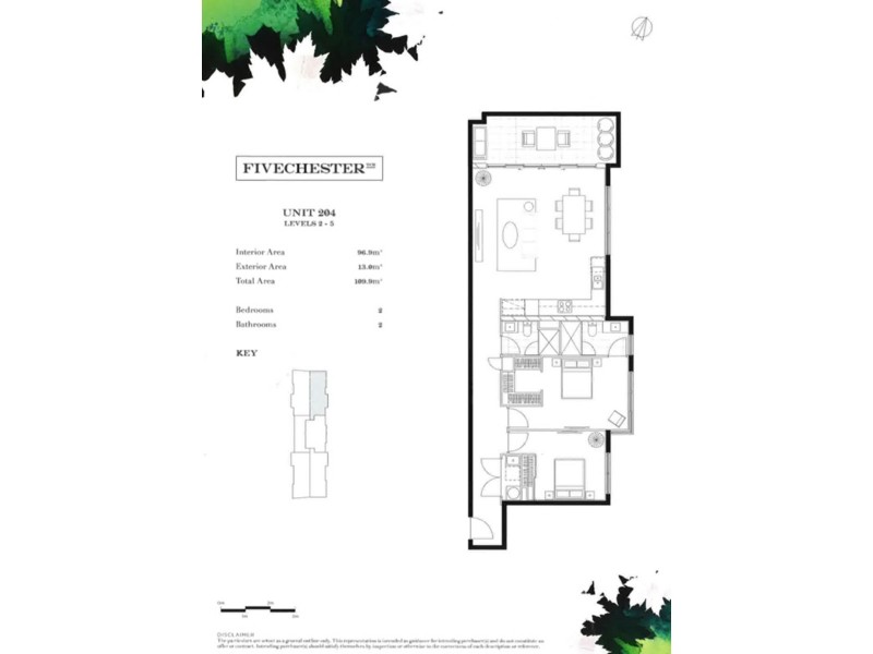 204/5 Chester Terrace, Southport QLD 4215 Floorplan