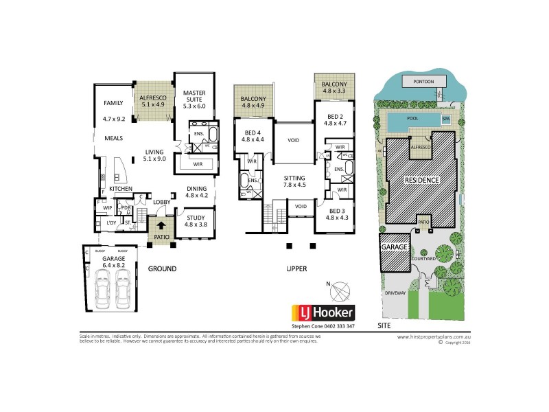 8088 Riverside Drive, Sanctuary Cove QLD 4212 Floorplan
