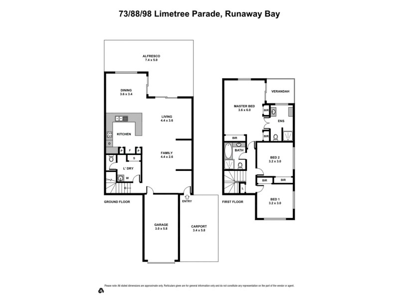 73/88-98 Limetree Parade, Runaway Bay QLD 4216 Floorplan