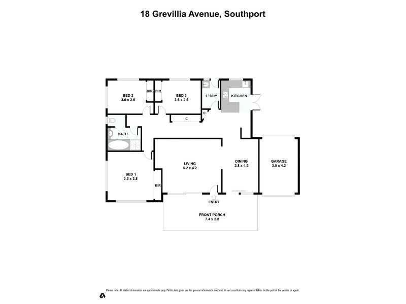 18 Grevillia Avenue, Southport QLD 4215 Floorplan