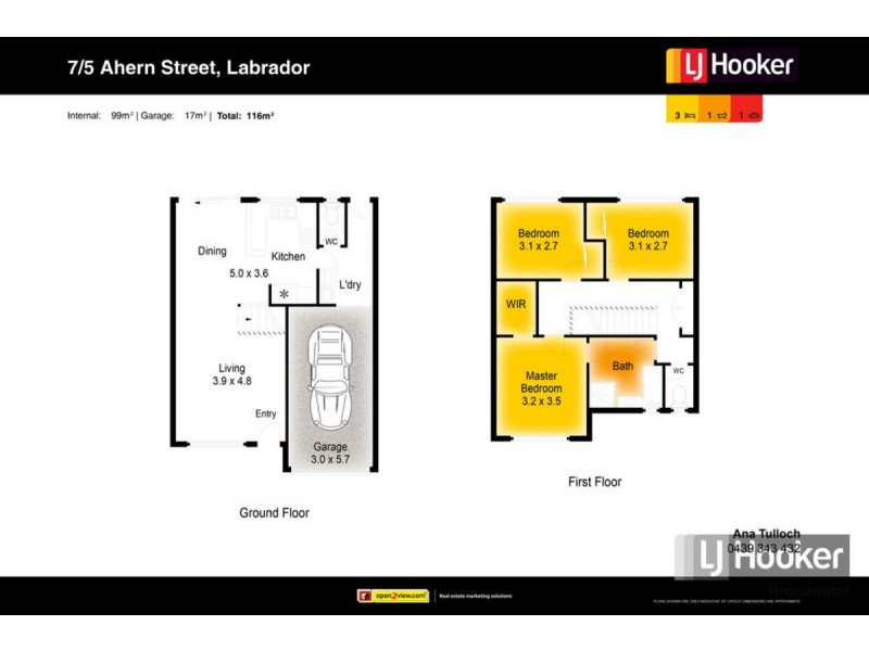 7/5 Ahern Street, Labrador QLD 4215
