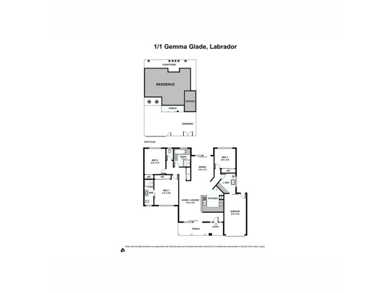1/1 Gemma Glade, Labrador QLD 4215 Floorplan