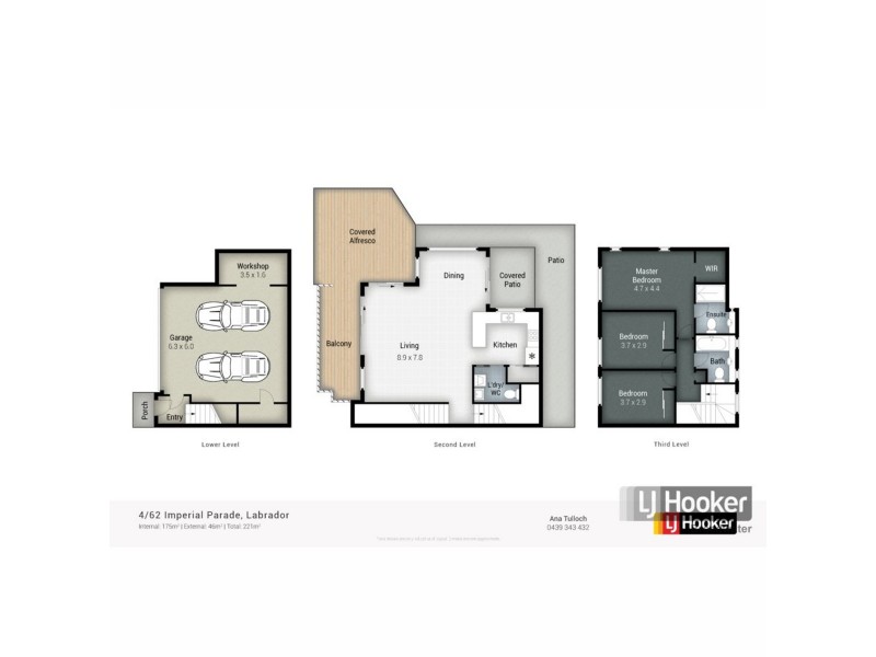 4/62 Imperial Parade, Labrador QLD 4215 Floorplan