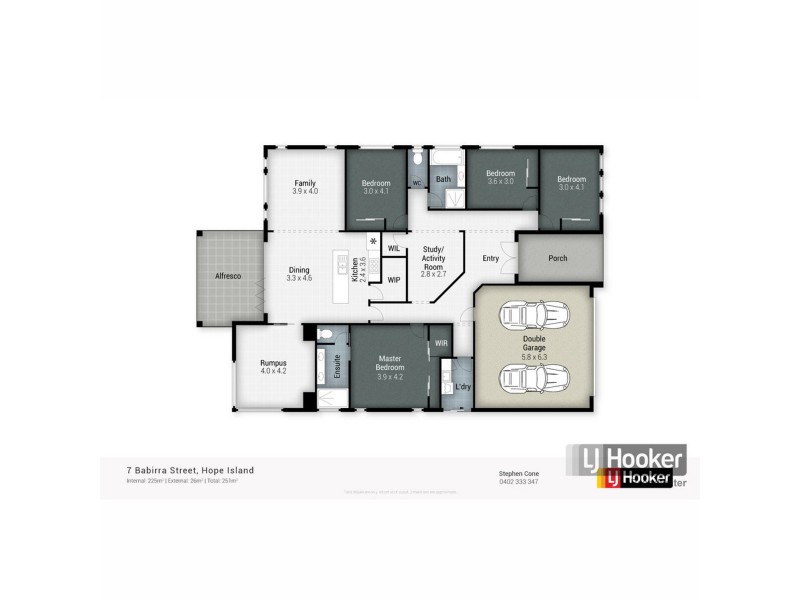 7 Babirra Street, Hope Island QLD 4212 Floorplan