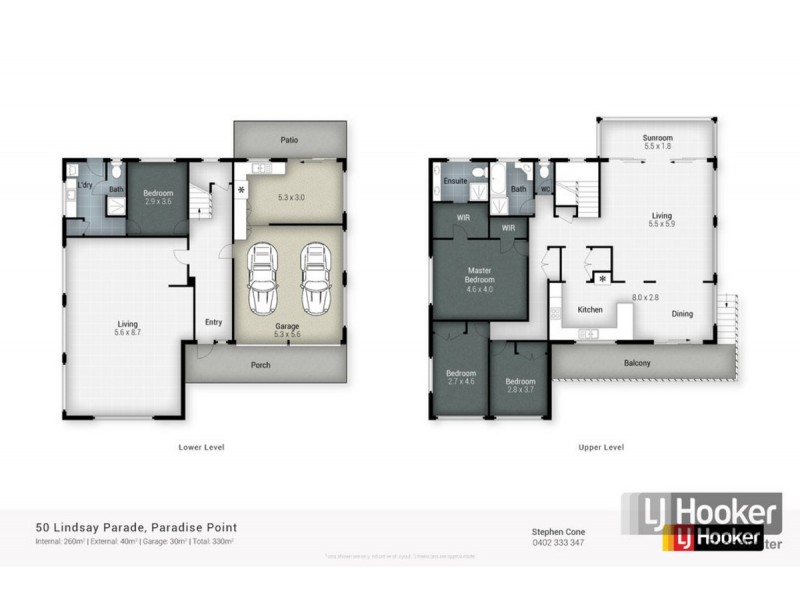 50 Lindsay Parade, Paradise Point QLD 4216 Floorplan