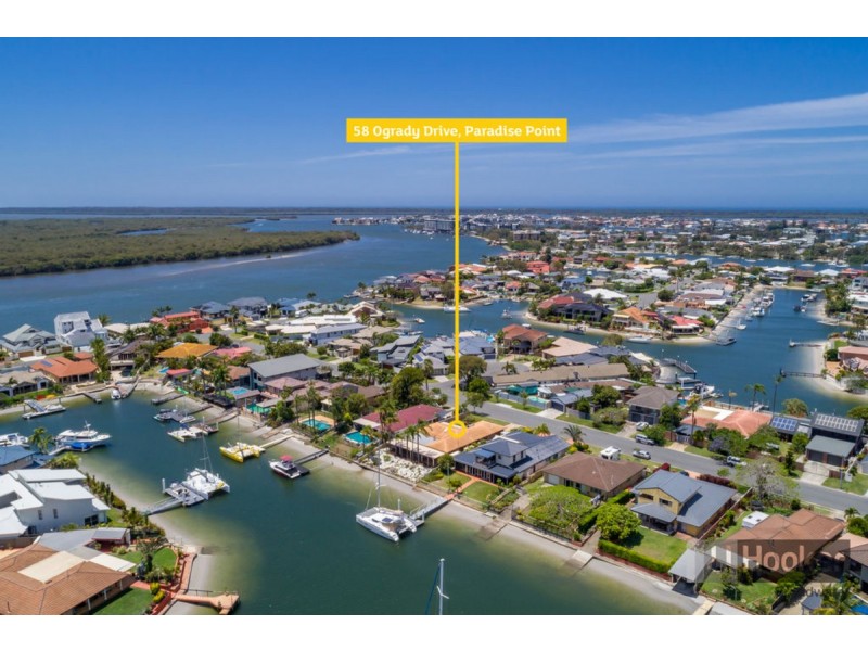58 O’Grady Drive, Paradise Point QLD 4216