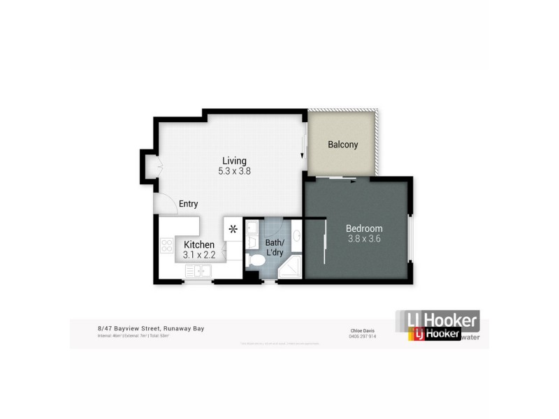 8/47 Bayview Street, Runaway Bay QLD 4216 Floorplan