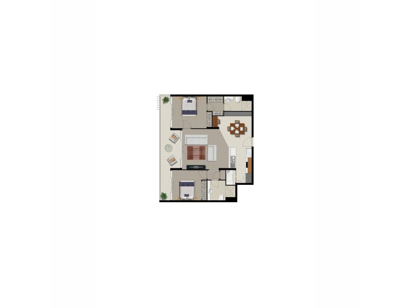 6/14-16 Bright Avenue, Labrador QLD 4215 Floorplan