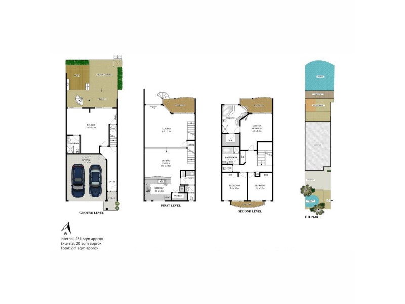 43/56-58 Sickle Avenue, Hope Island QLD 4212 Floorplan
