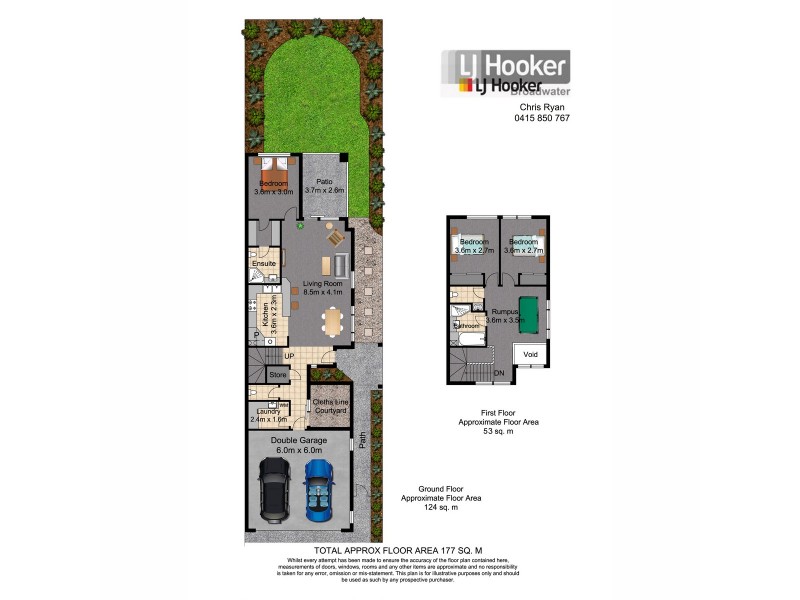 2/25 Ferguson Avenue, Labrador QLD 4215 Floorplan