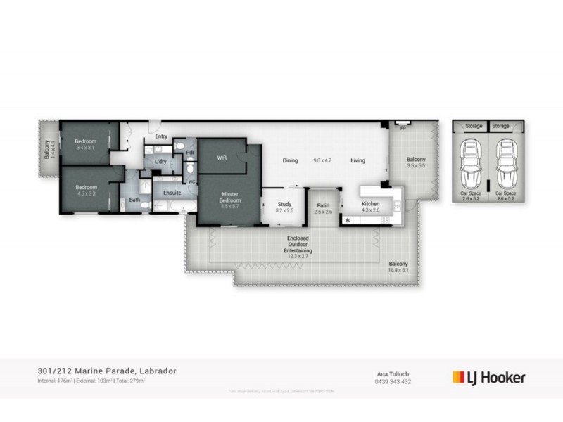 301/212-214 Marine Parade, Labrador QLD 4215