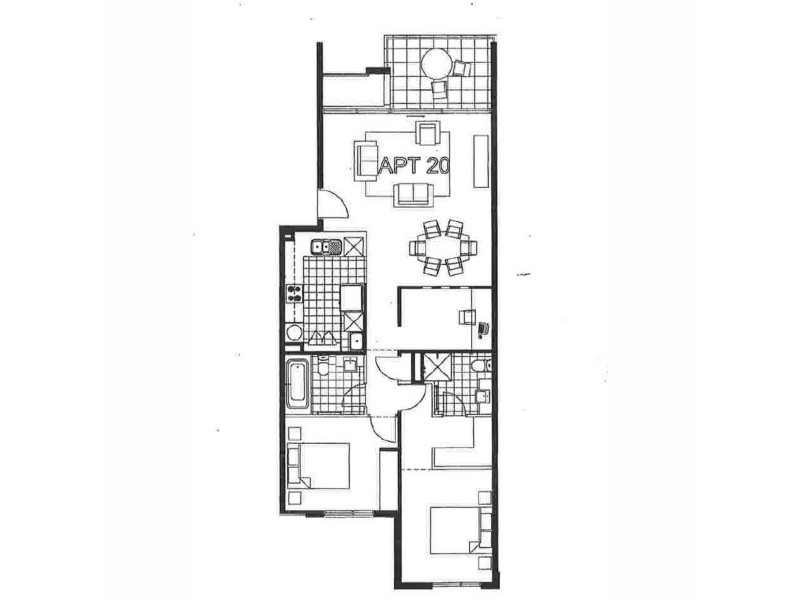 20/13-23 Bright Avenue, Labrador QLD 4215 Floorplan