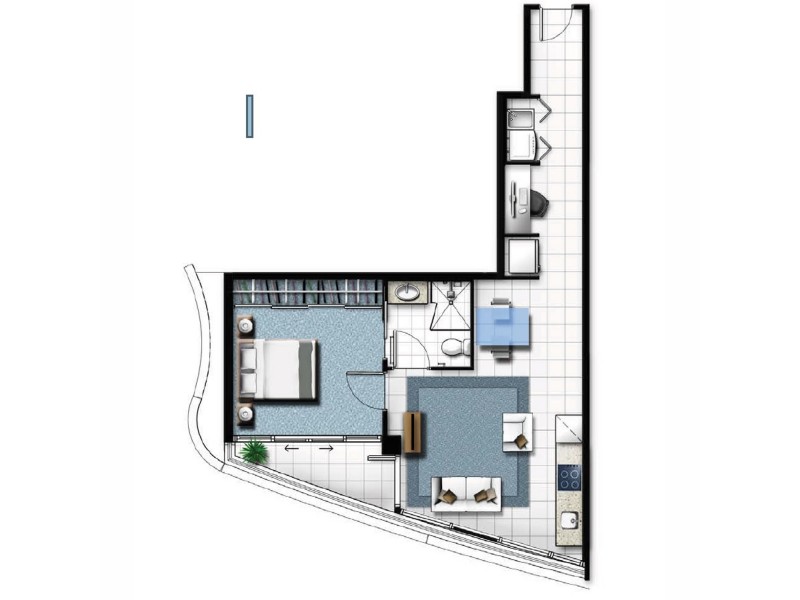4711/5 Harbour Side Court, Biggera Waters QLD 4216 Floorplan