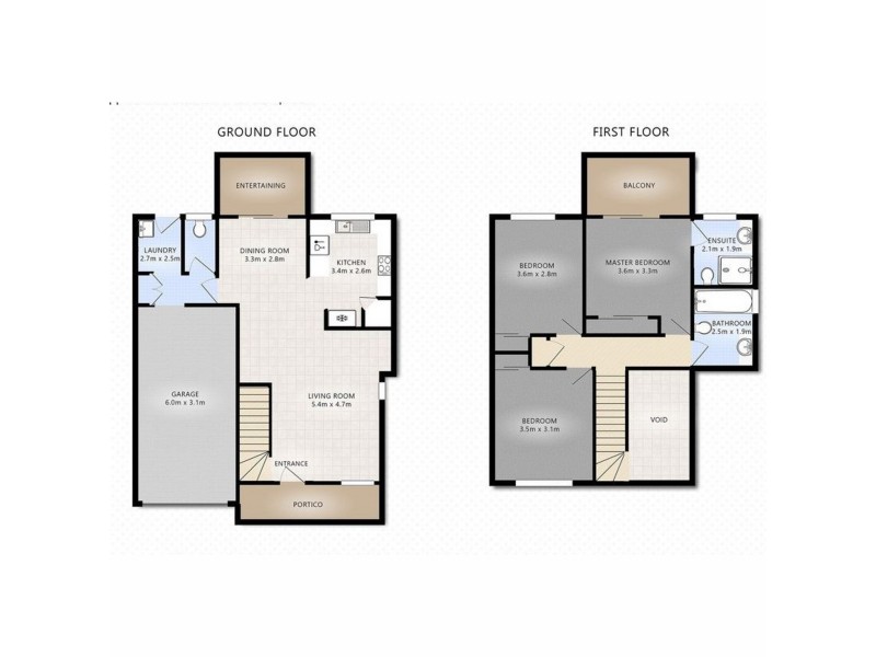 1003/2 Gentian Drive, Arundel QLD 4214 Floorplan