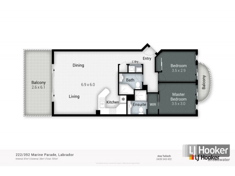 222/392 Marine Parade, Labrador QLD 4215