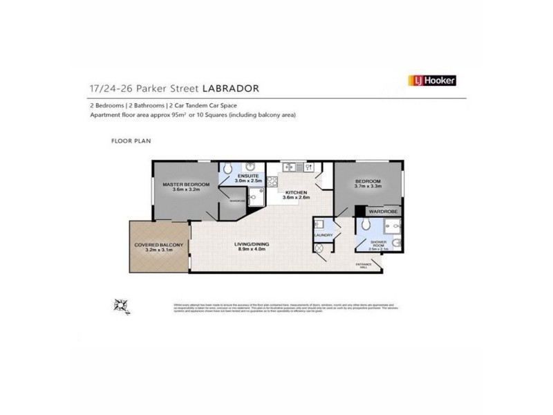 17/24-26 Parker Street, Labrador QLD 4215 Floorplan