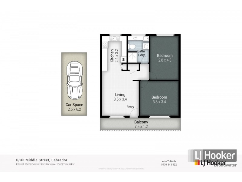 6/33 Middle Street, Labrador QLD 4215