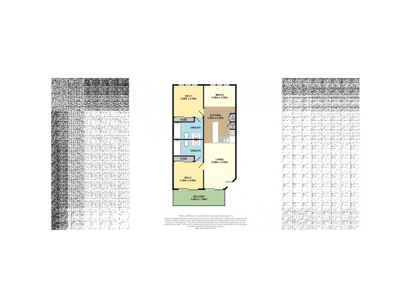 24/6-10 Rose Street, Southport QLD 4215 Floorplan