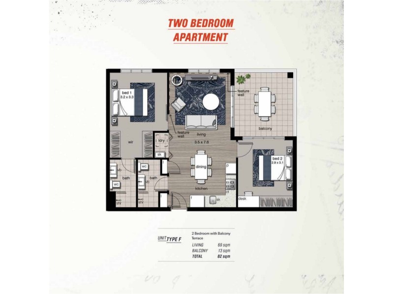 112/190 Varsity Parade, Varsity Lakes QLD 4227 Floorplan