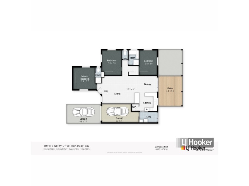 10/413 Oxley Drive, Runaway Bay QLD 4216 Floorplan