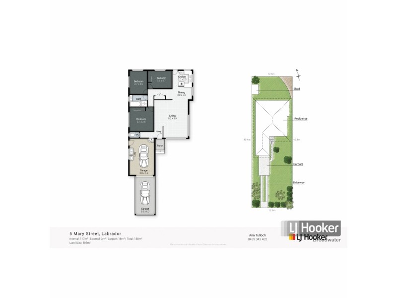 5 Mary Street, Labrador QLD 4215 Floorplan