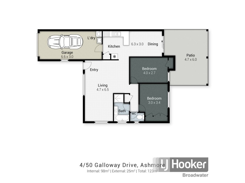 4/50 Galloway Drive, Ashmore QLD 4214 Floorplan