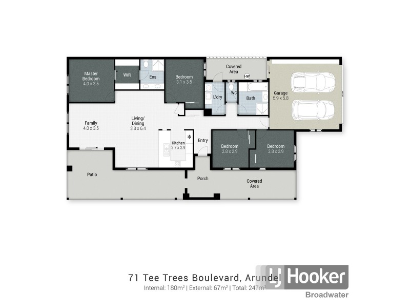71 Tee Trees Boulevard, Arundel QLD 4214 Floorplan