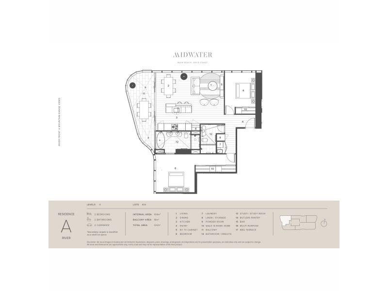 3496 Main Beach Parade, Main Beach QLD 4217 Floorplan