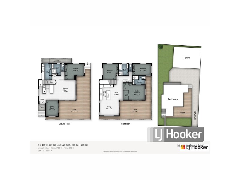 42 Boykambil Esplanade, Hope Island QLD 4212 Floorplan