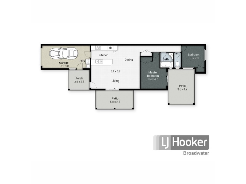 1/9 Telopea Street, Labrador QLD 4215 Floorplan