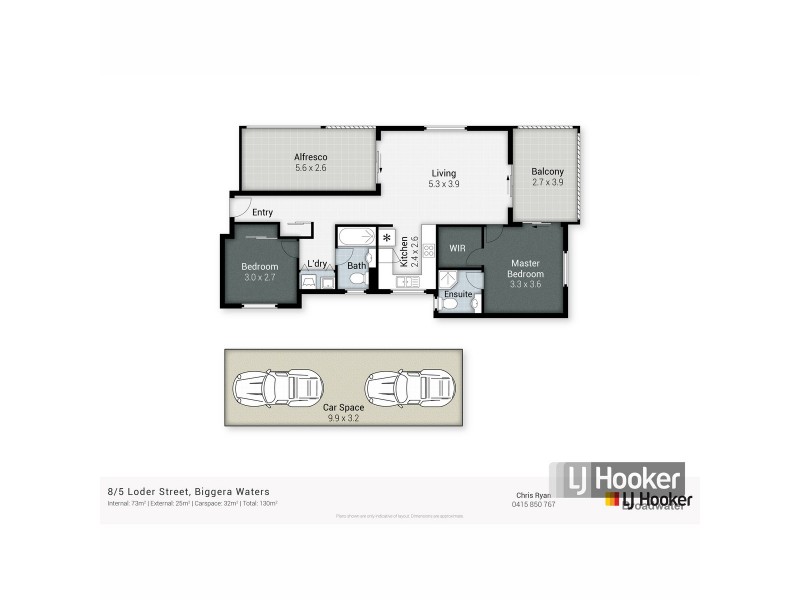8/5 Loder Street, Biggera Waters QLD 4216 Floorplan