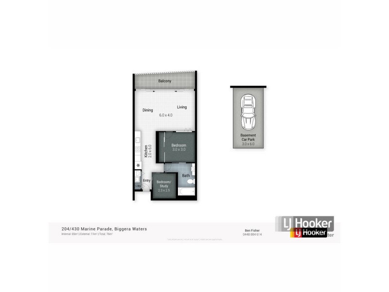 204/430 Marine Parade, Biggera Waters QLD 4216 Floorplan