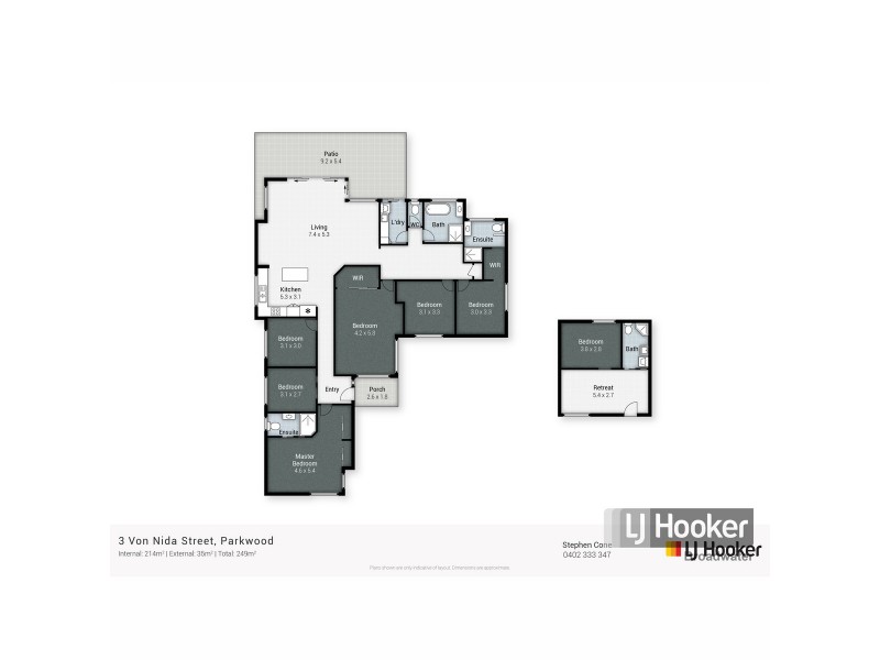 3 Von Nida Street, Parkwood QLD 4214 Floorplan