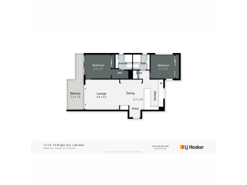 11/14-16 Bright Avenue, Labrador QLD 4215 Floorplan